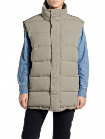 REPLAY Dámska dlhá vesta Štýlová dlhá vesta bez rukávov AKCIA