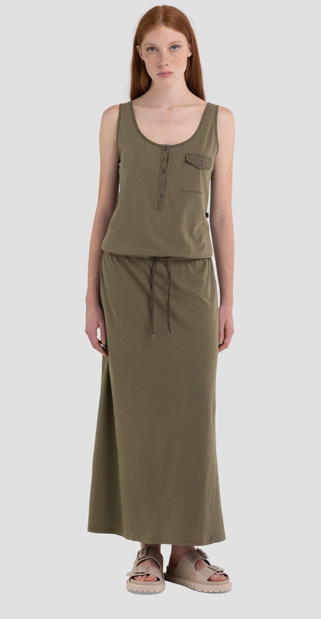 REPLAY MAXI ŠATY TÍLKOVÉHO STŘIHU 