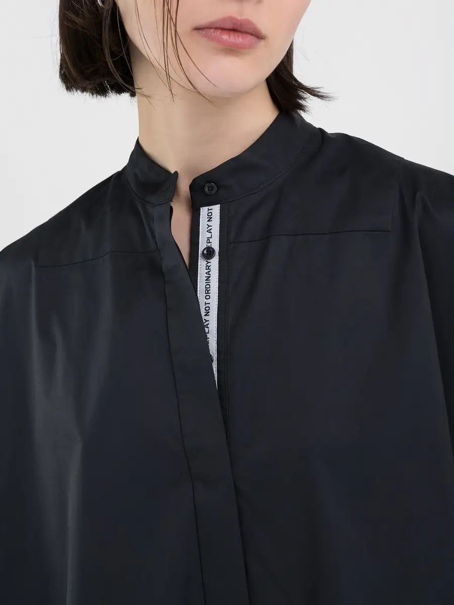 REPLAY DLHÉ KOŠEĽOVÉ ŠATY VOĽNÉHO STRIHU 