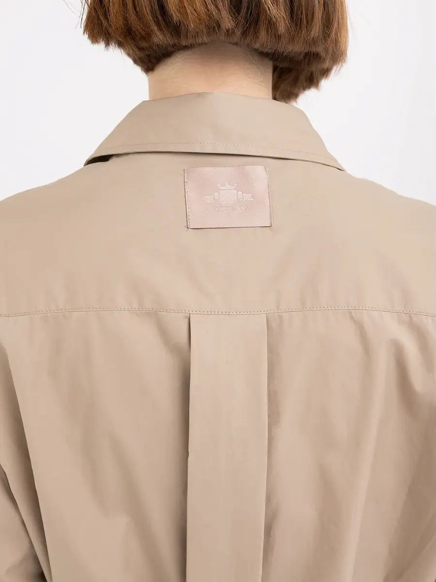 REPLAY KOŠELOVÉ ŠATY SO ZIPSOM A PÁSKOM