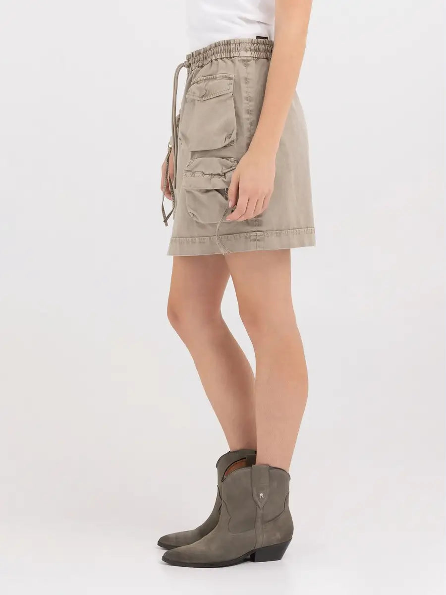 DÁMSKÁ REPLAY MINISUKNĚ S KAPSAMI 