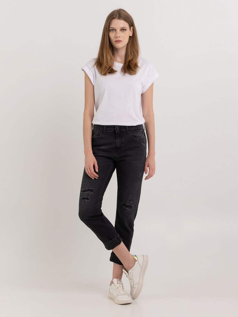 DÁMSKÉ REPLAY BOYFIT DŽÍNY MARTY 