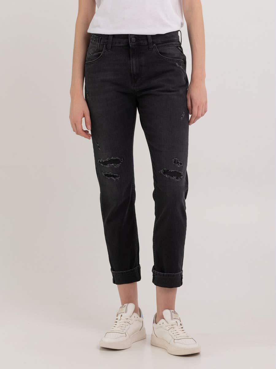 DÁMSKÉ REPLAY BOYFIT DŽÍNY MARTY 