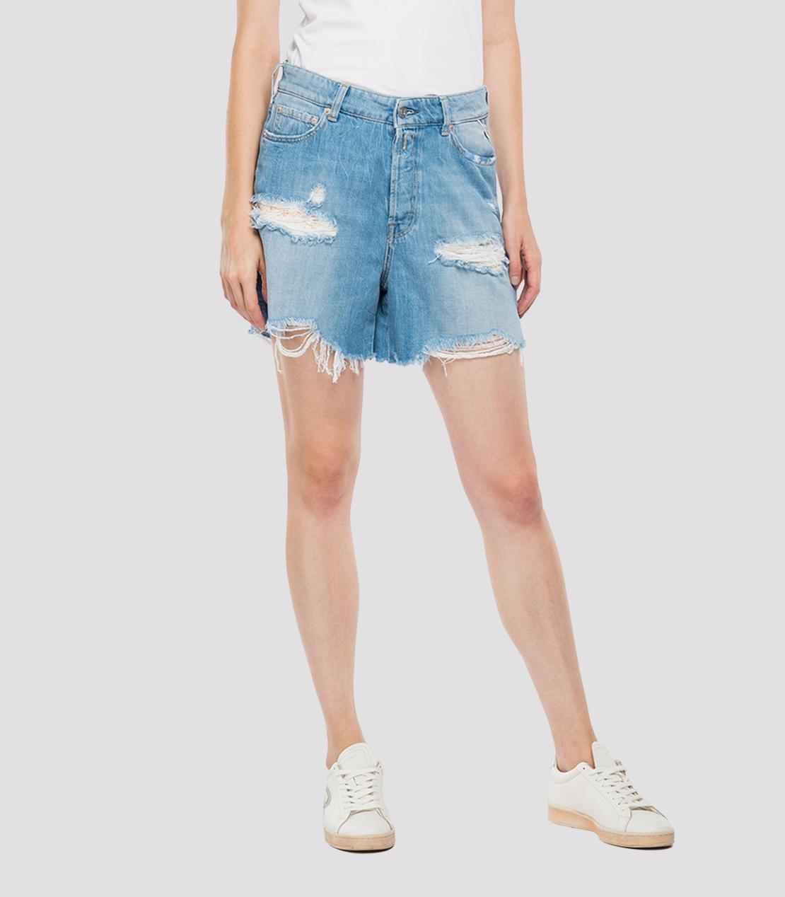 REPLAY DÁMSKÉ KRAŤASY S ODĚRKAMI