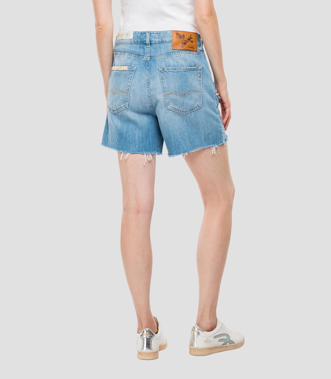 REPLAY DÁMSKÉ KRAŤASY S ODĚRKAMI