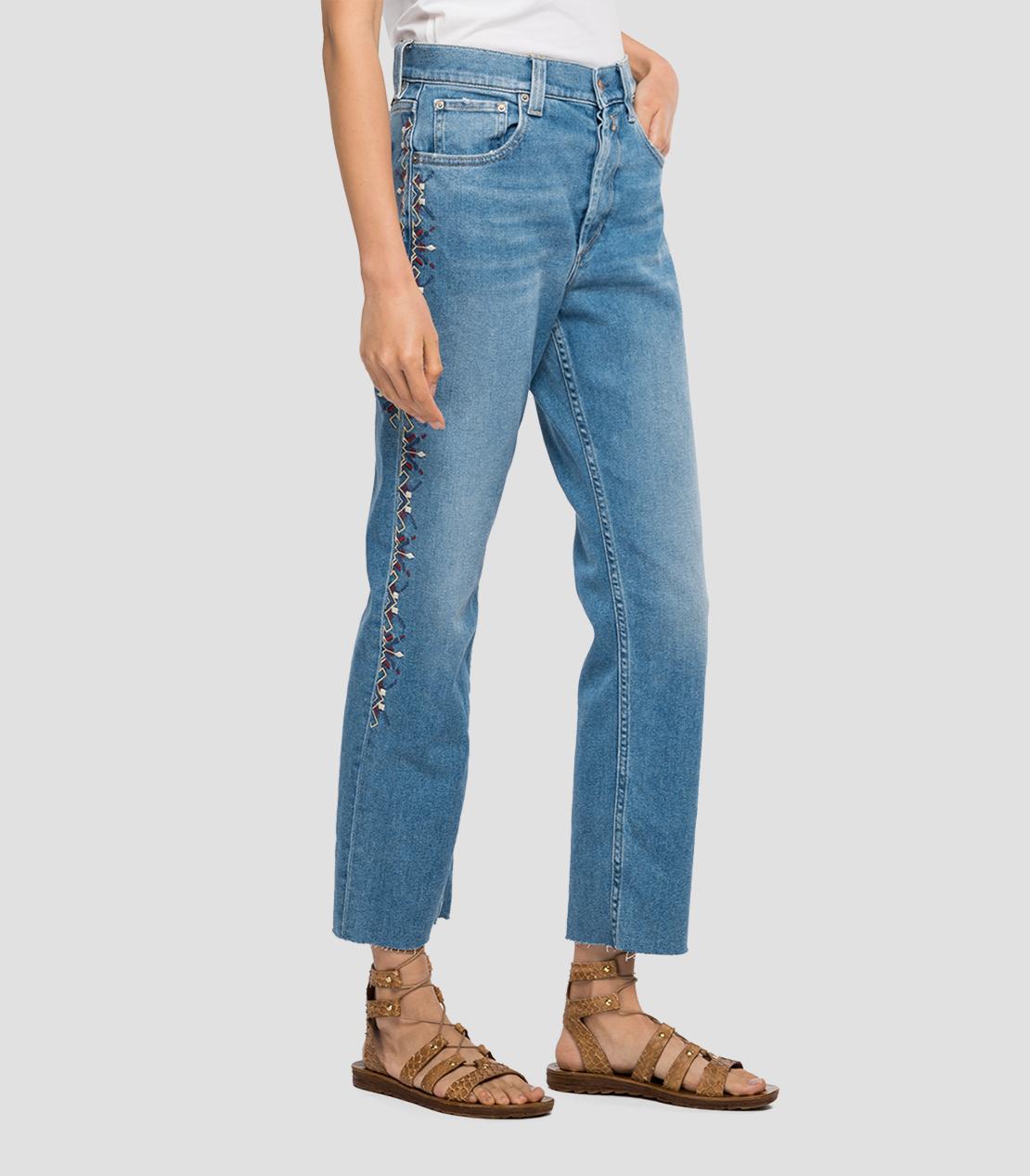 REPLAY DÁMSKÉ ZKRÁCENÉ DŽÍNY MAIJKE