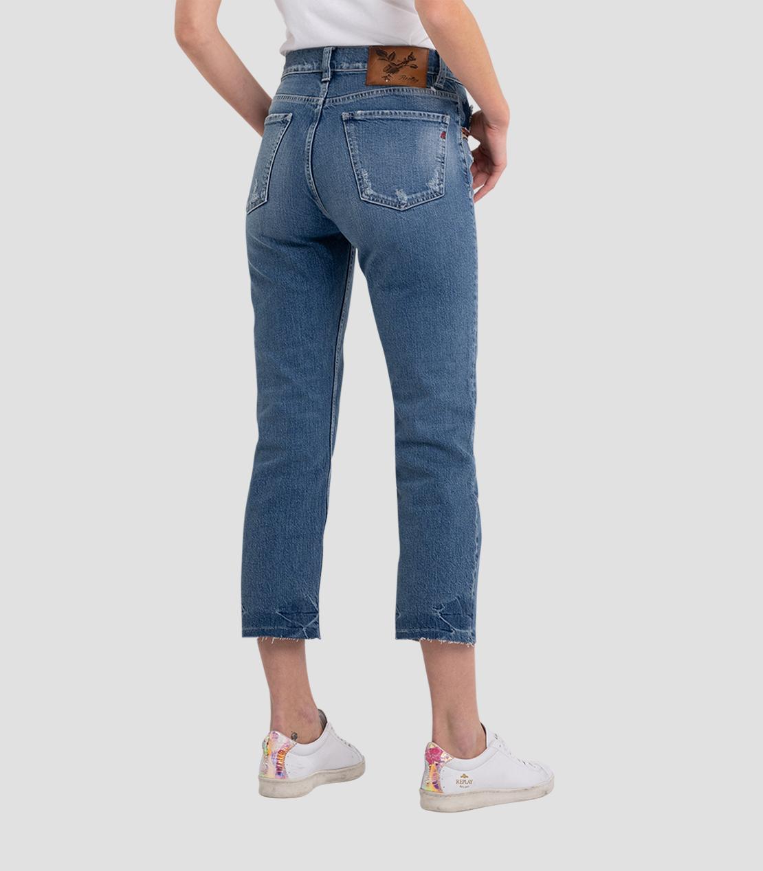 REPLAY DÁMSKÉ DŽÍNY MAIJKE ROVNÉHO STŘIHU