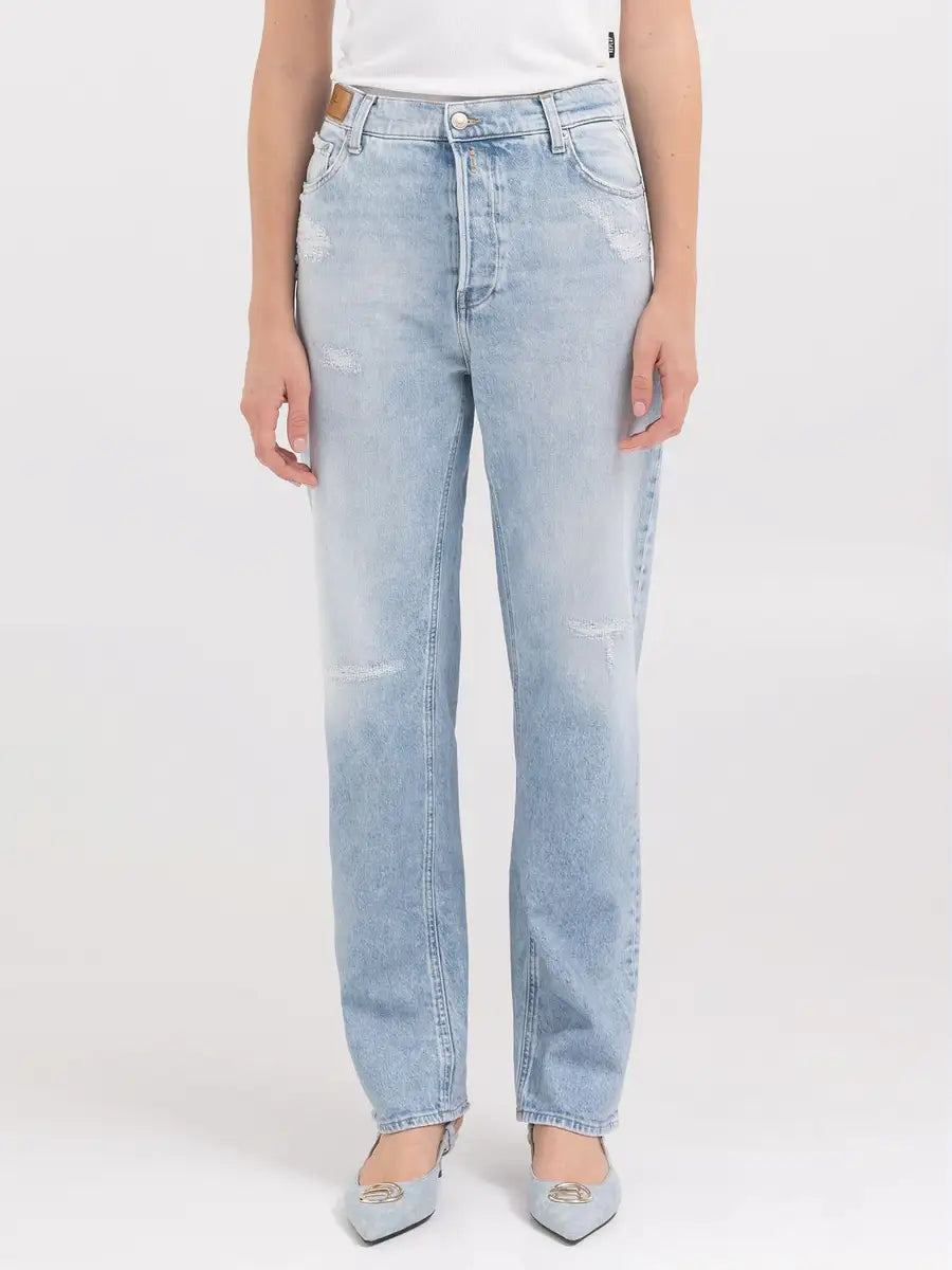 JAYLIE DÁMSKÉ REPLAY DŽÍNY ŠIROKÉHO STŘIHU