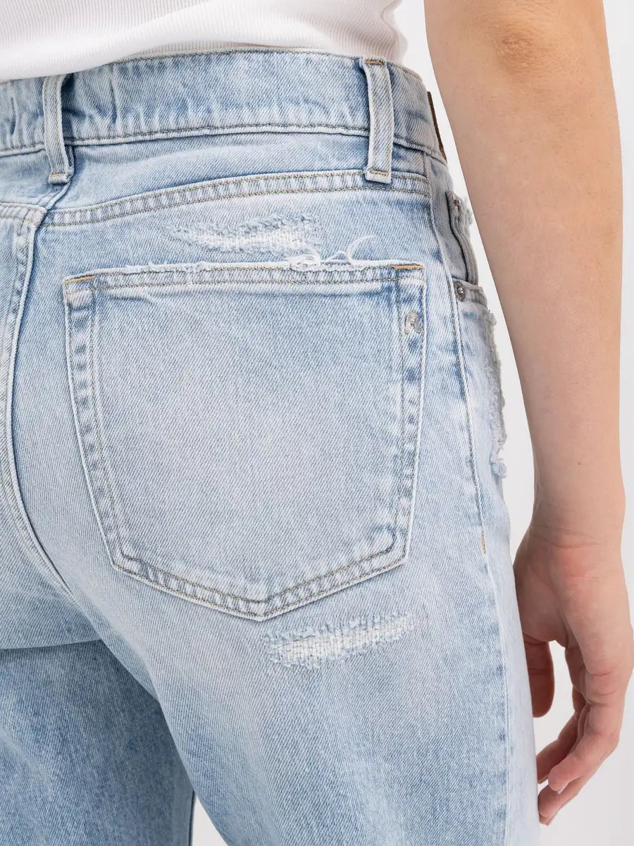 JAYLIE DÁMSKE REPLAY DŽÍNY ŠIROKÉHO STRIHU