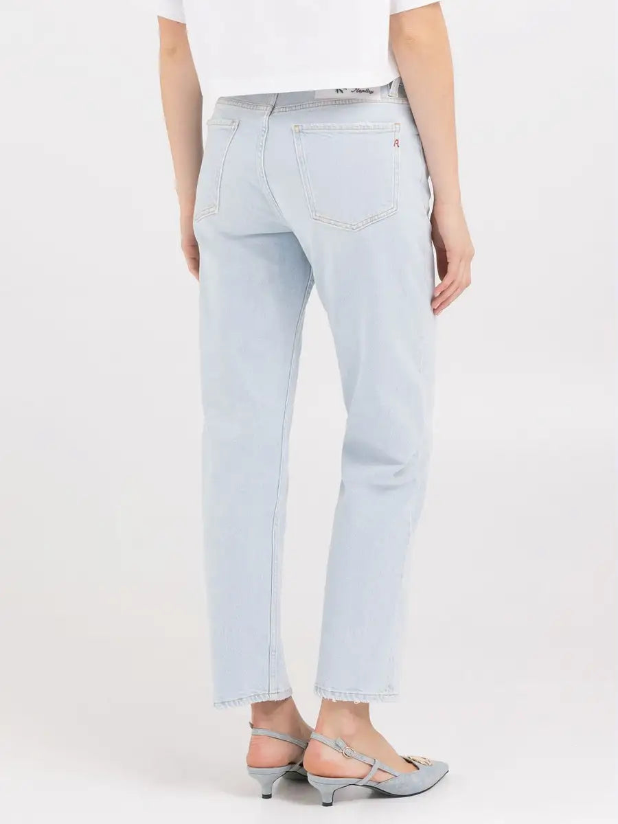 REPLAY DÁMSKÉ DŽÍNY MAIJKE ROVNÉHO STŘIHU