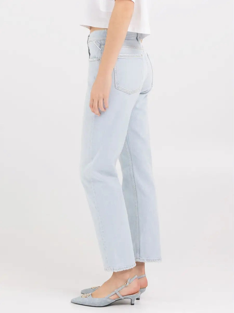 REPLAY DÁMSKÉ DŽÍNY MAIJKE ROVNÉHO STŘIHU