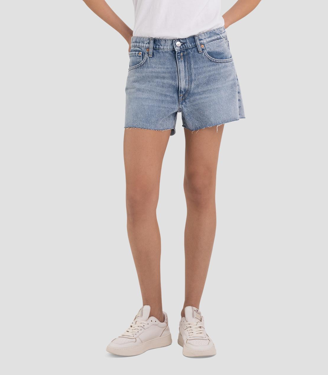 REPLAY NŐI EGYENES FAZÚ MINI RÖVIDNADRÁG