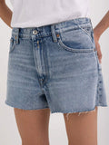 REPLAY WOMEN'S STRAIGHT-CUT MINI SHORTS