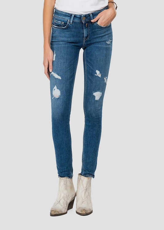 DÁMSKE REPLAY DŽÍNY SKINNY FIT - H689.000.69D817R