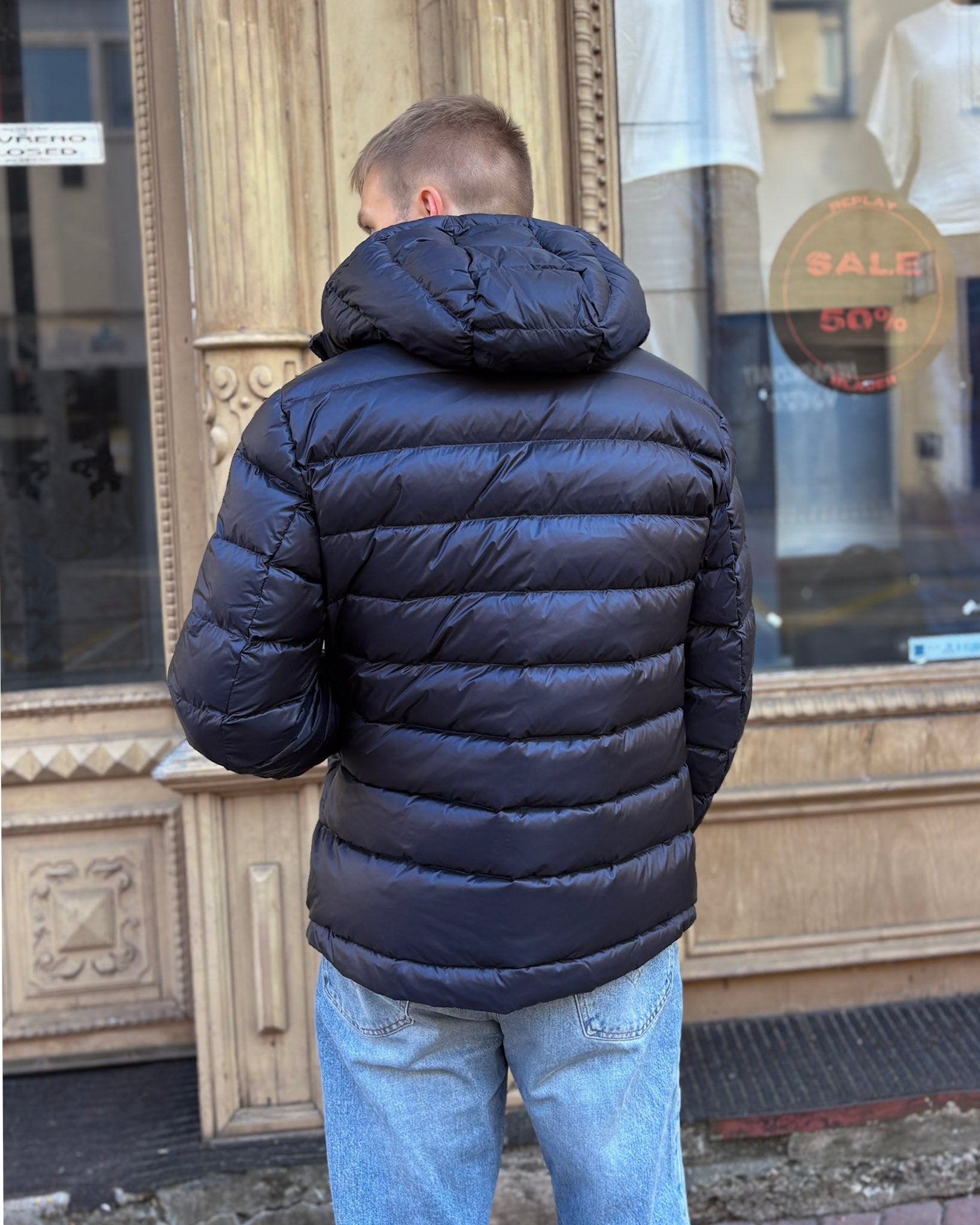 BLAUER FÉRFI ACTON PEOLKABÁT KAPUCNIS