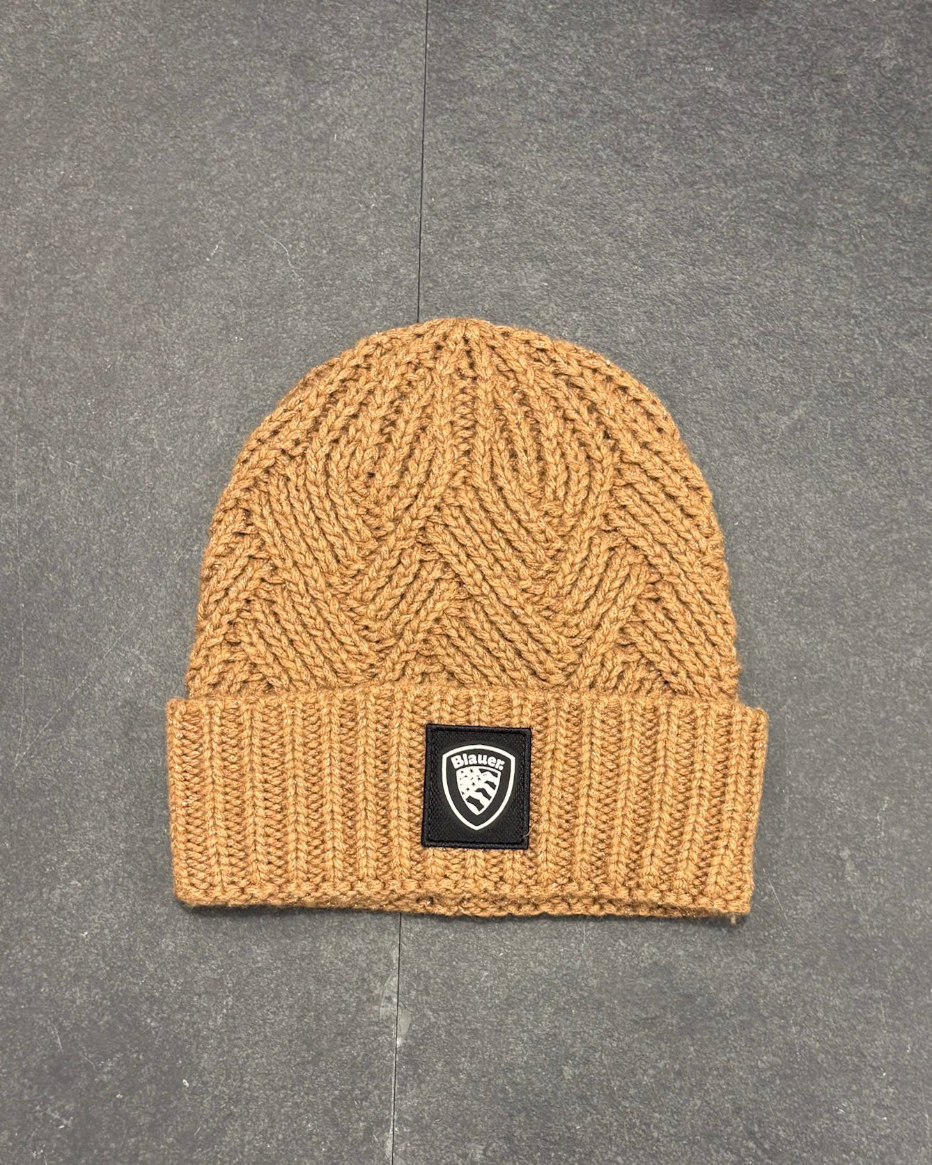 BLAUER PLETENÁ ČEPICE OPHIR