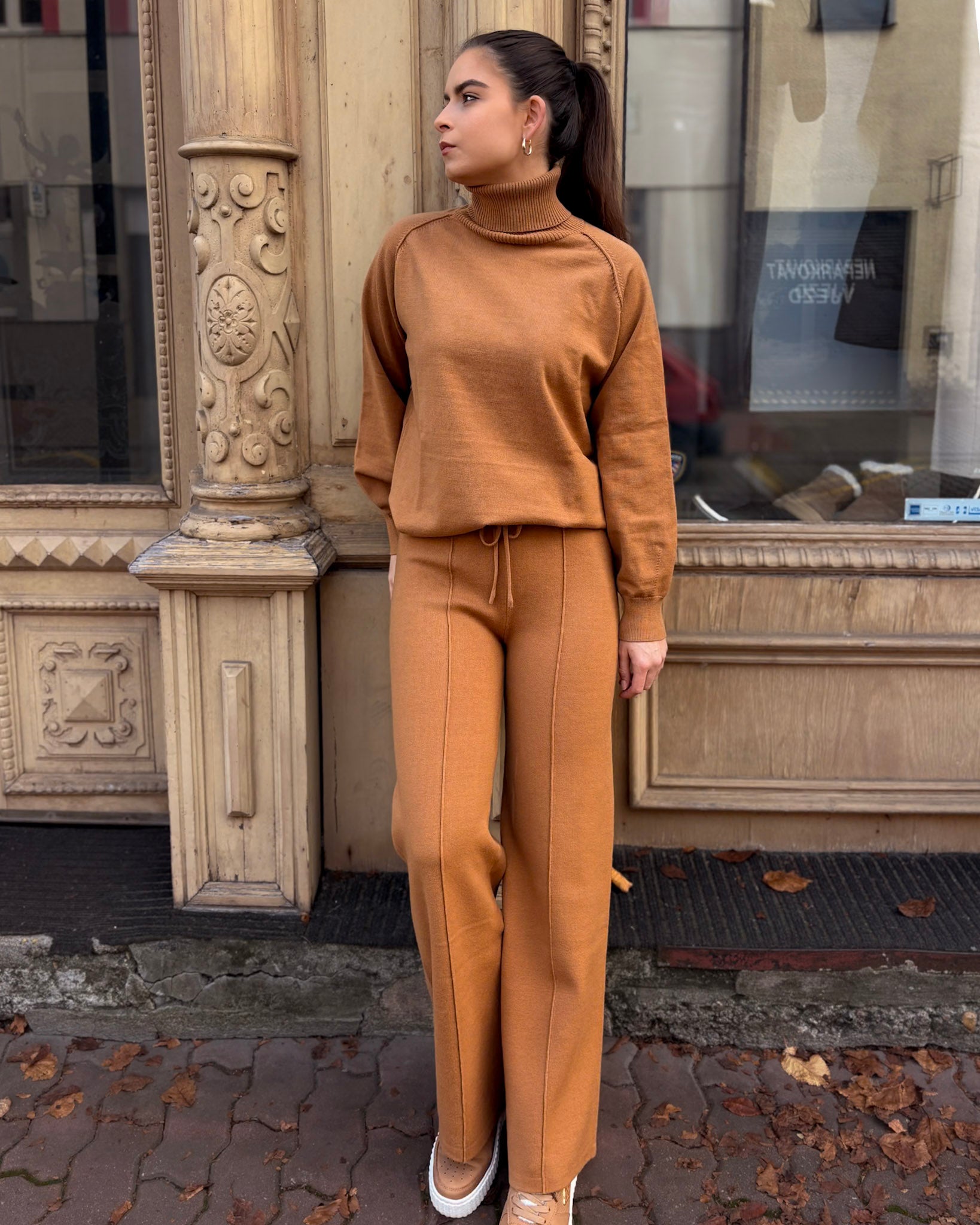 WOMEN'S KNITTED PANTS BLAUER DANE