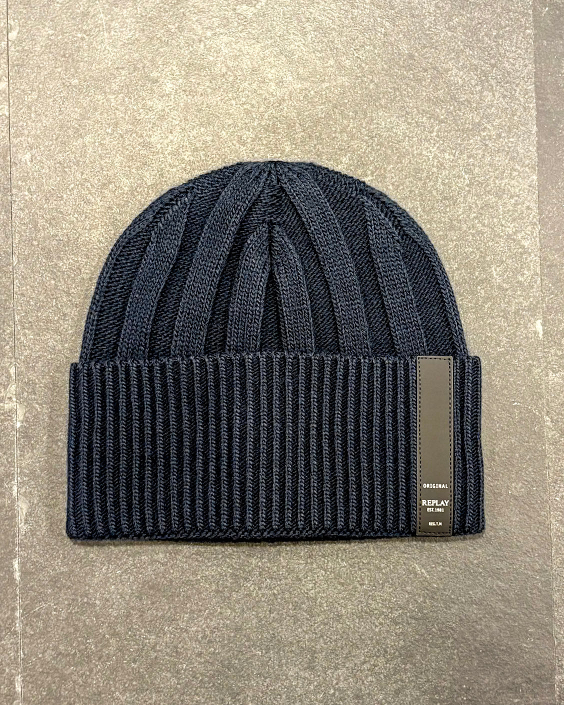 REPLAY ZIMNÁ PLETENÁ ČIAPKA S LOGOM