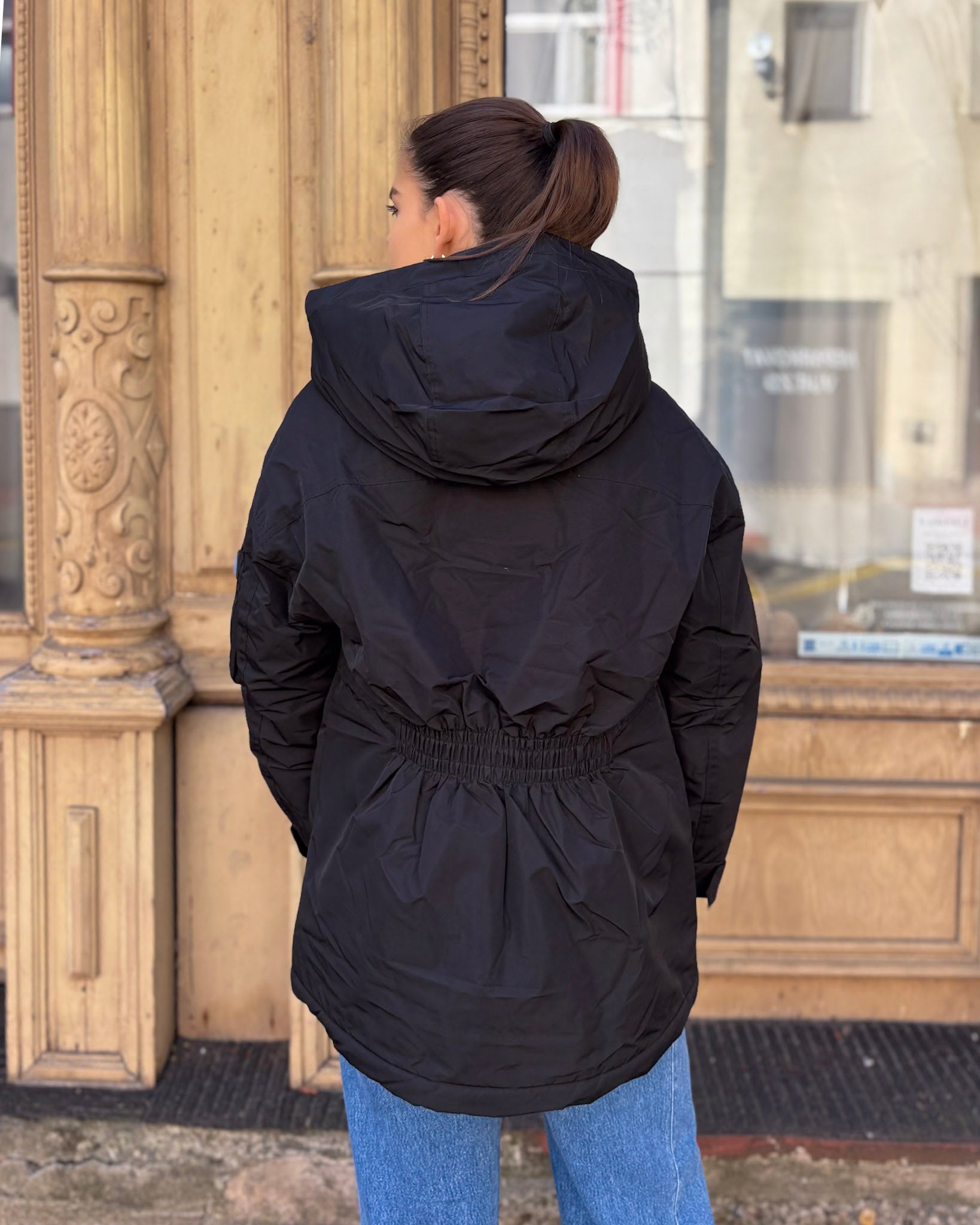 DÁMSKY KABÁT REPLAY S KAPÚCIOU