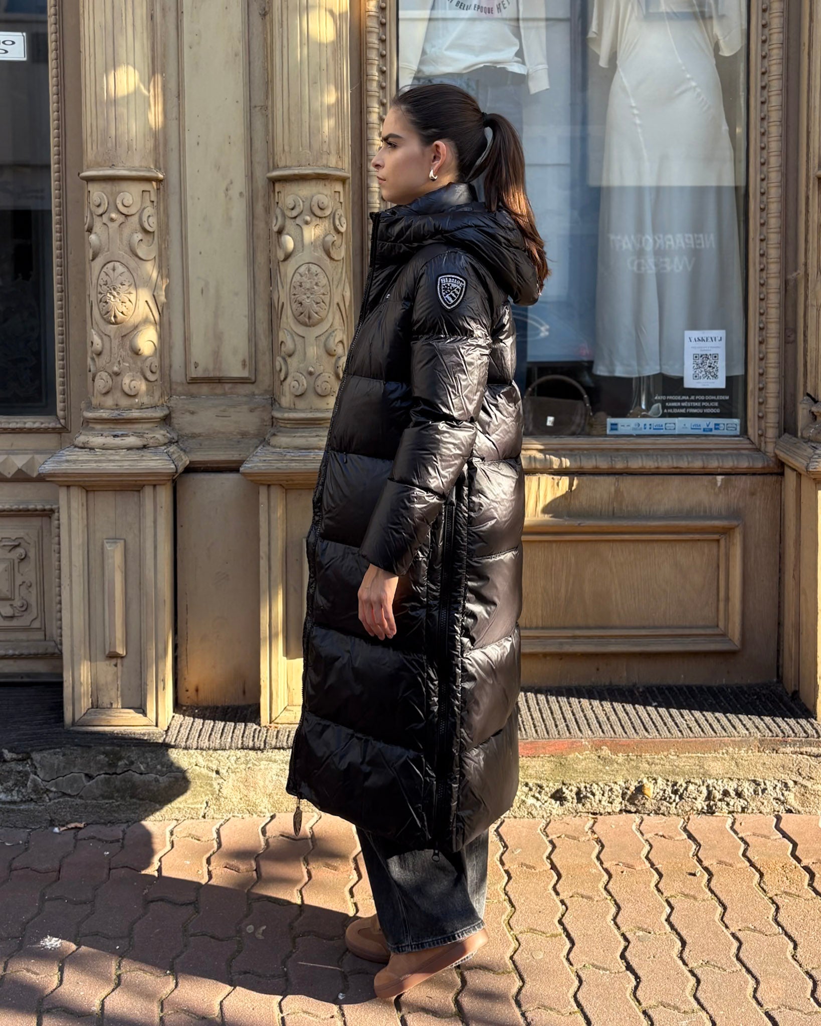 BLAUER LONG SOFT DOWN JACKET CELIA