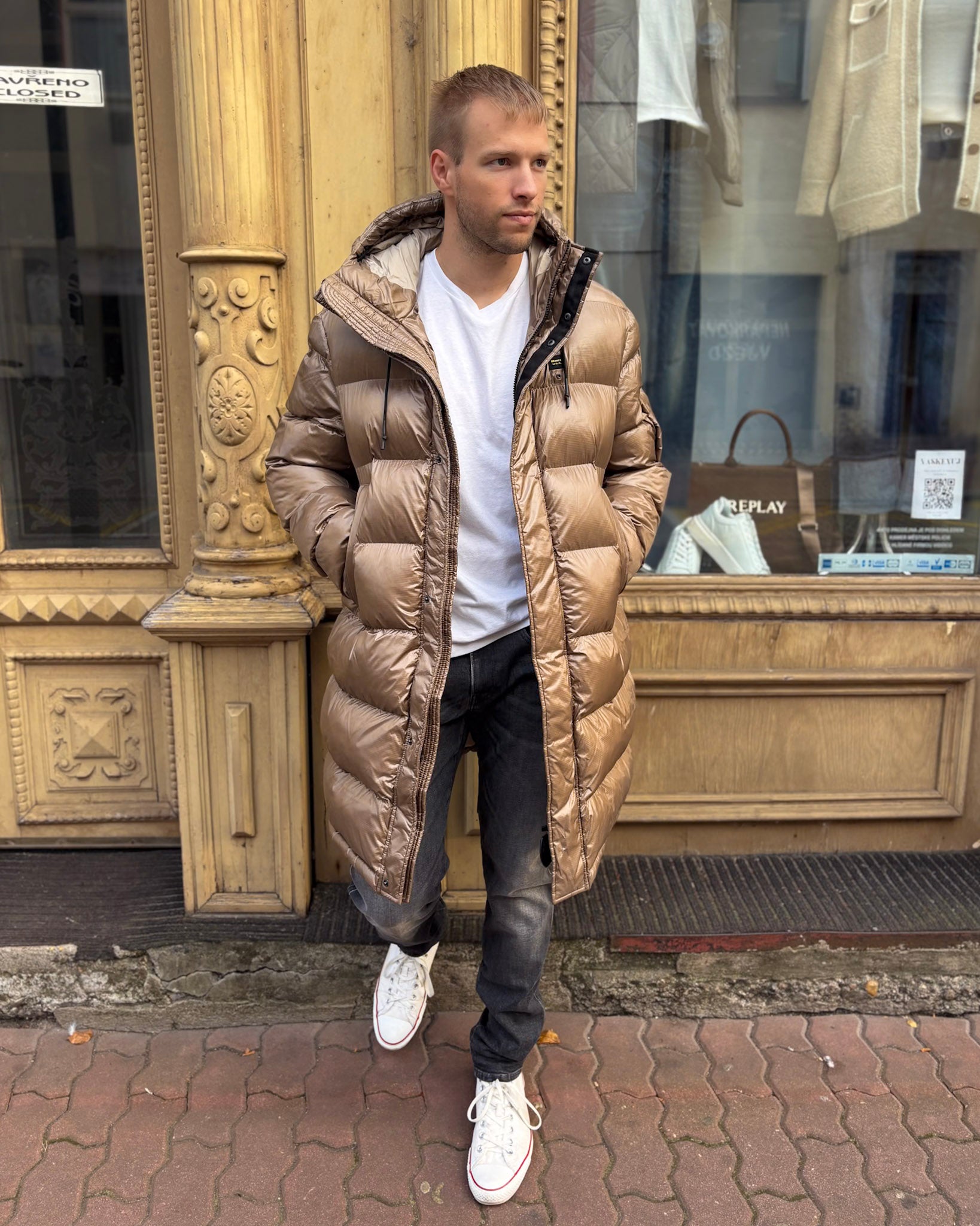 FÉRFI TÉLI KABÁT BLAUER