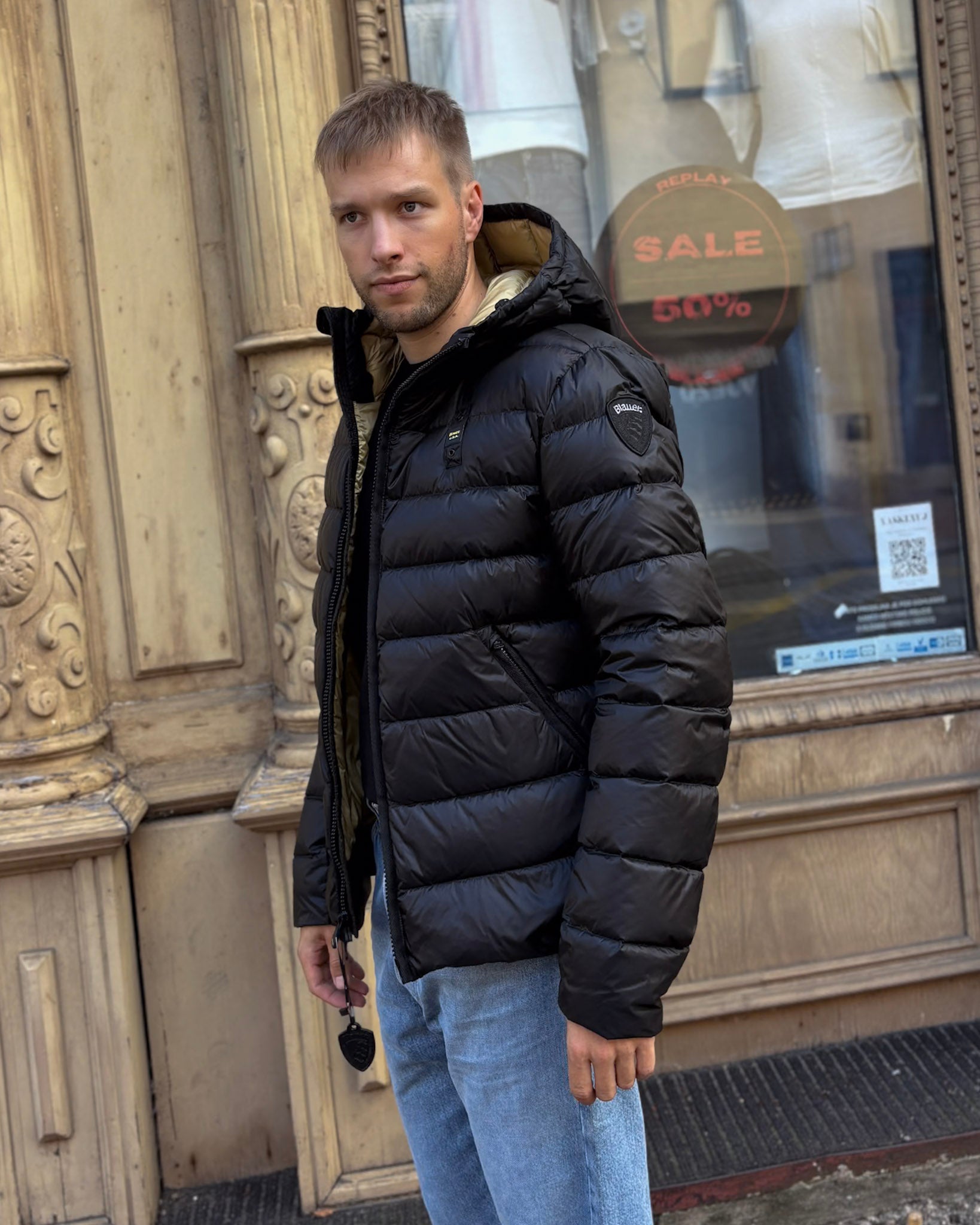 BLAUER FÉRFI ACTON PEOLKABÁT KAPUCNIS