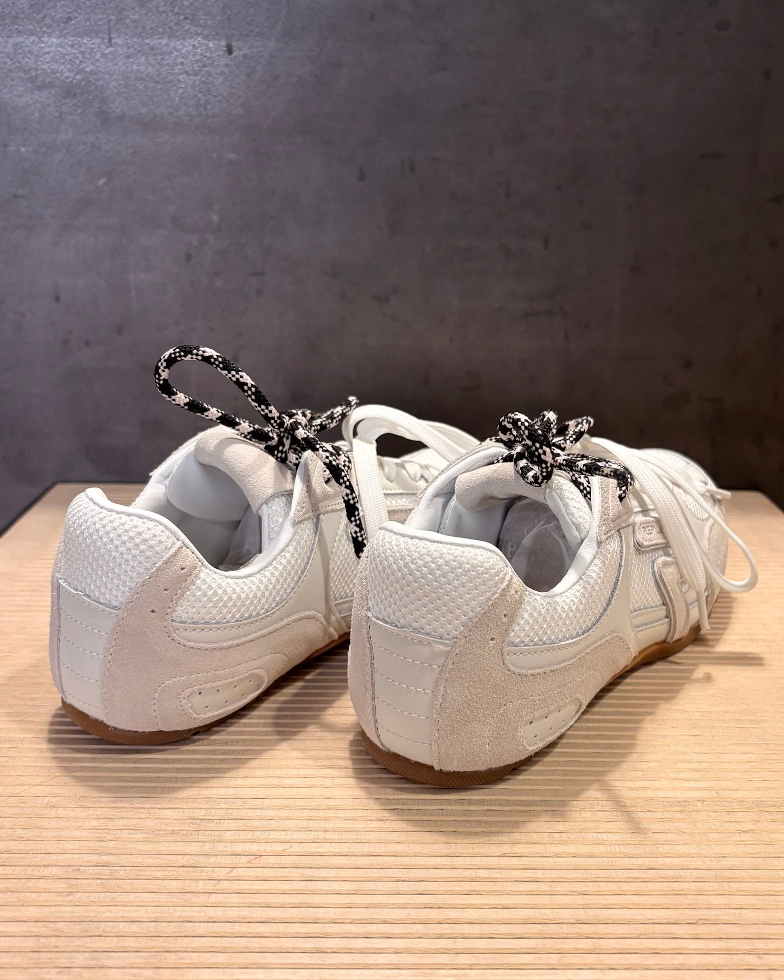 DÁMSKÉ TENISKY REPLAY KANDIX ONE Z KŮŽE A SÍŤOVINY 