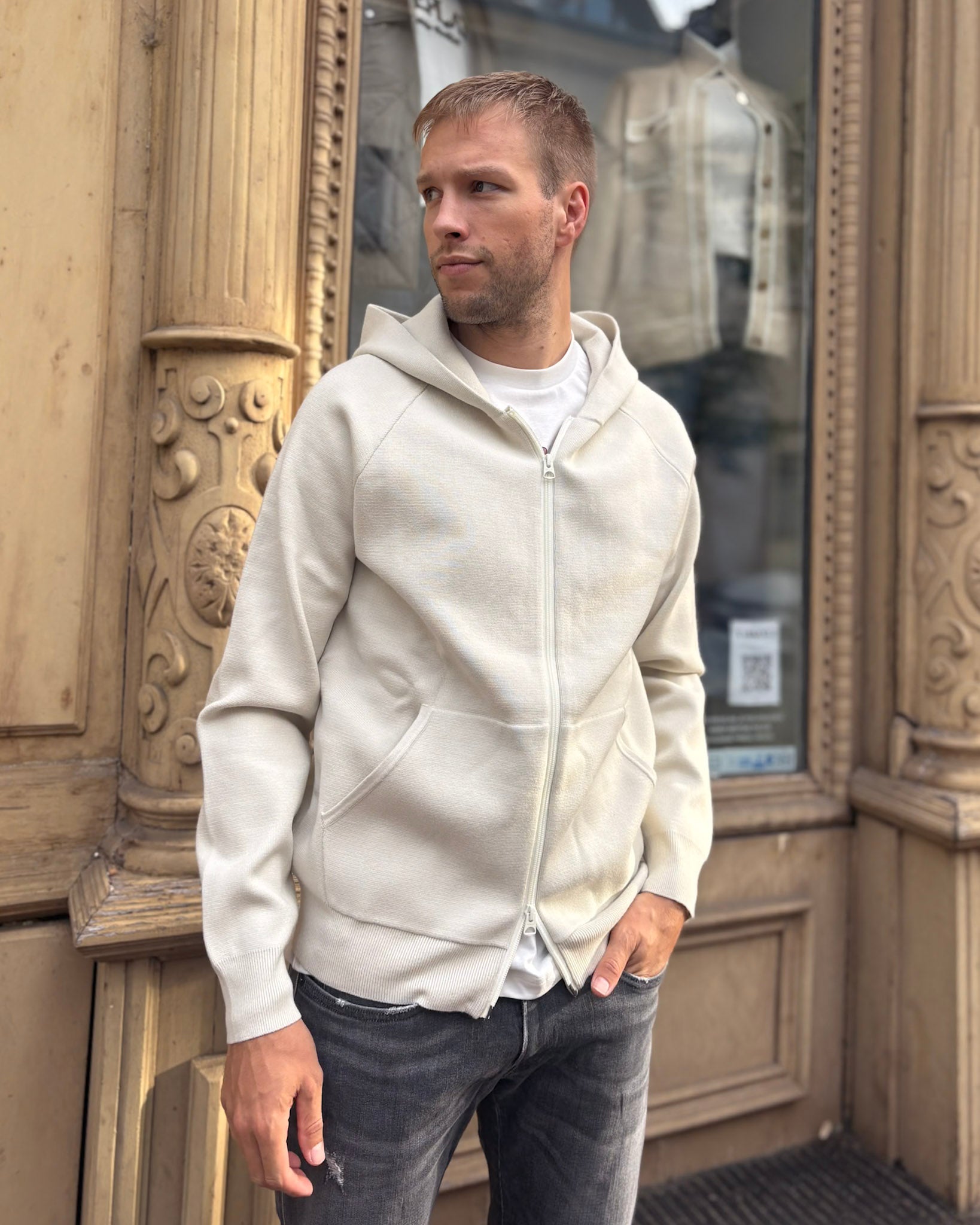 FÉRFI REPLAY PULÓVER VELÚRMINTÁVAL