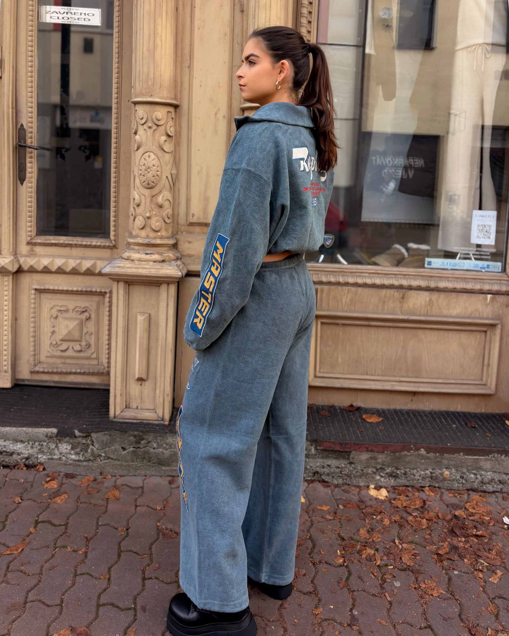 WOMEN'S COTTON REPLAY TEDDY PANTS