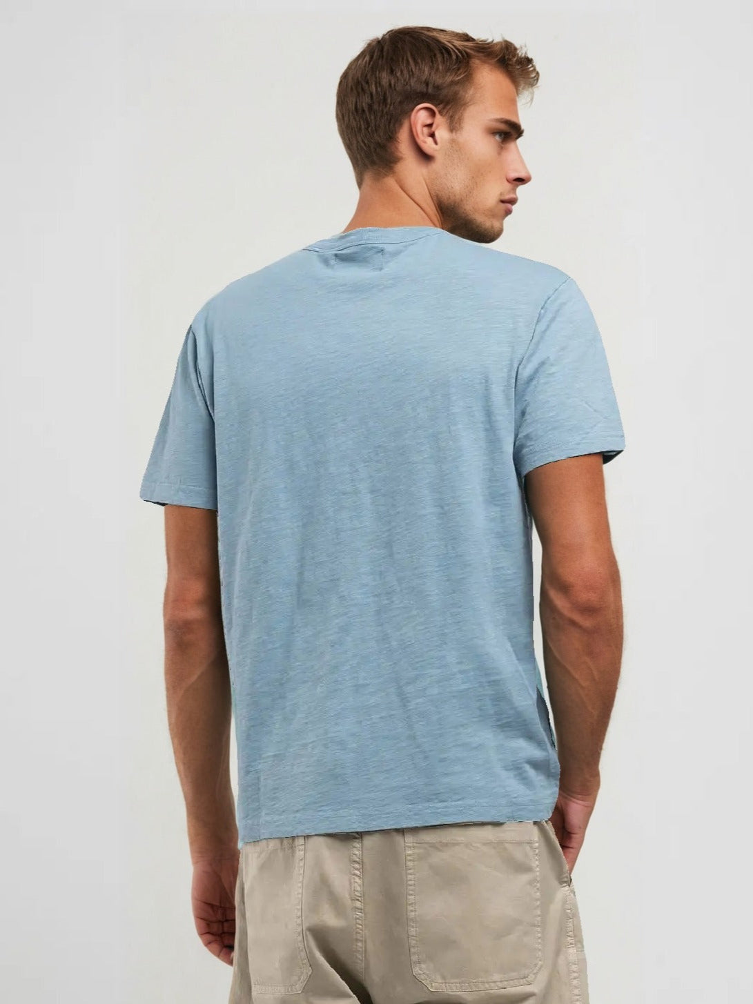 REPLAY FÉRFI RÖVID MEZ PÓLÓ MINTÁVAL