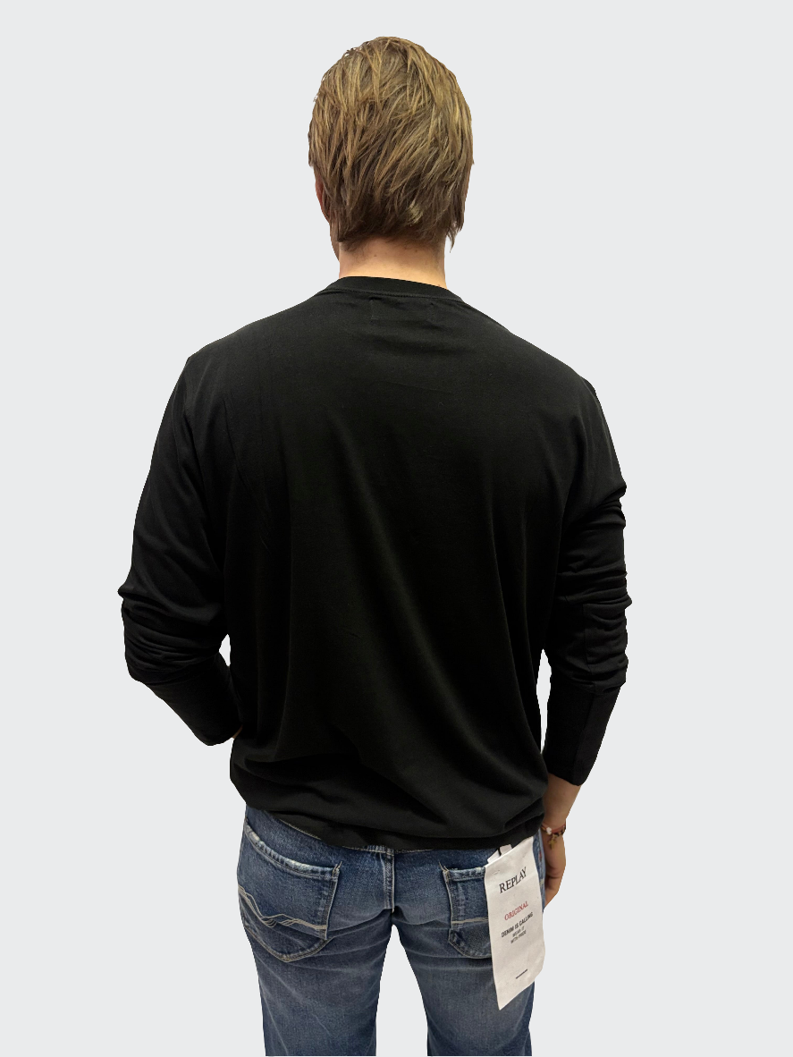 REPLAY PÁNSKÉ TRIČKO S  DLOUHÝM RUKÁVEM