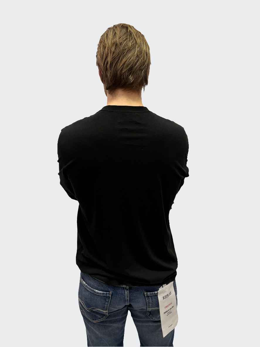 REPLAY PÁNSKÉ TRIČKO S  DLOUHÝM RUKÁVEM