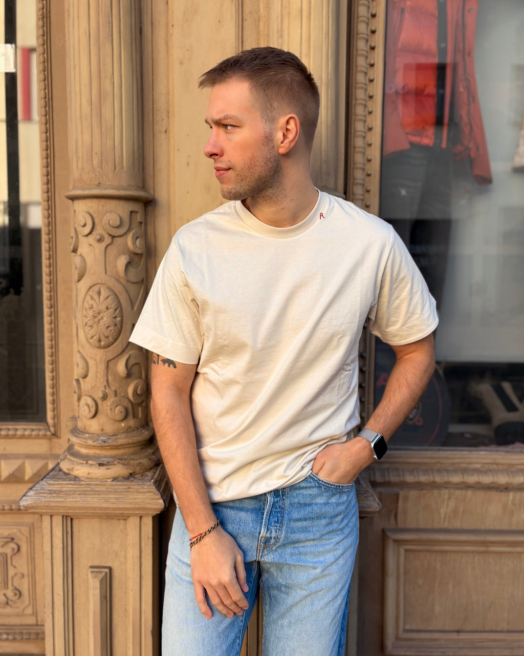 PÁNSKÉ TRIČKO REPLAY BASIC S KRÁTKÝM RUKÁVEM