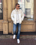 REPLAY GESTEPPTE HERRENJACKE MIT HOHEM KRAGEN - M8481 .000.85312