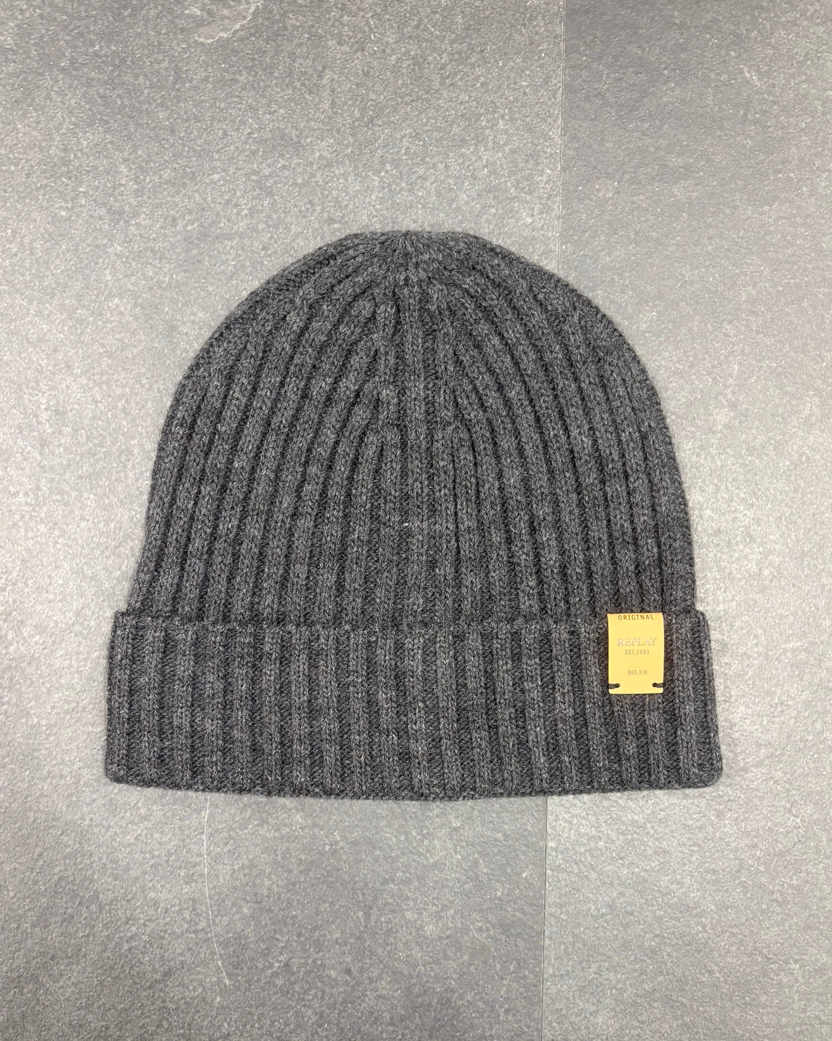 REPLAY ZIMNÍ ŽEBROVANÁ ČEPICE