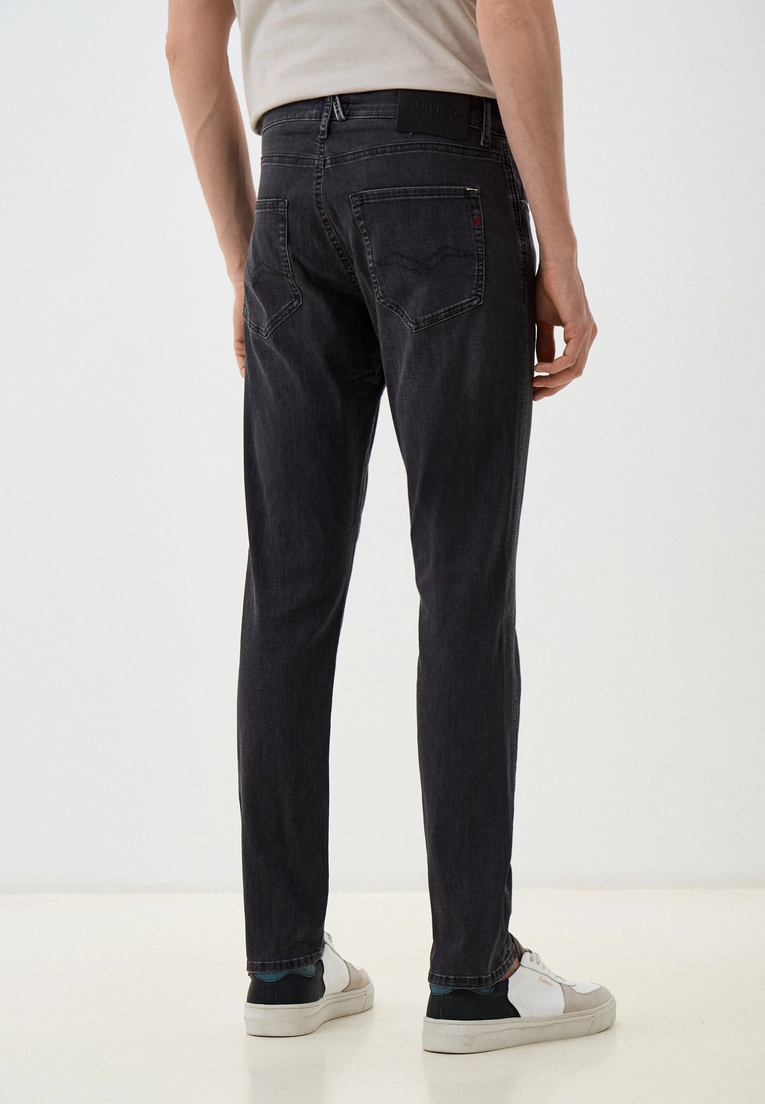 REPLAY PÁNSKE DŽÍNSY MICKYM SLIM-FIT STRIHU 