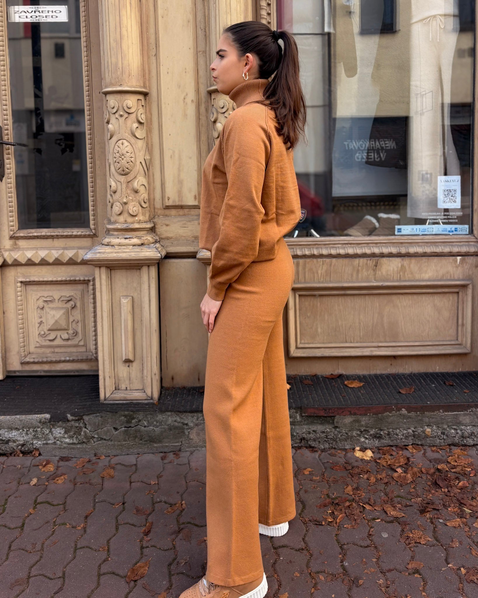 WOMEN'S KNITTED PANTS BLAUER DANE