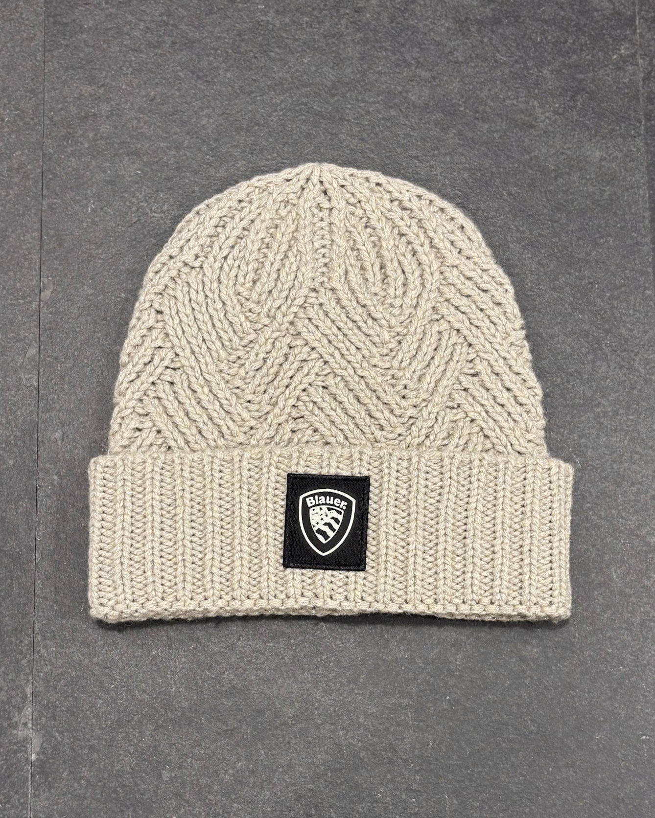 BLAUER PLETENÁ ČEPICE OPHIR