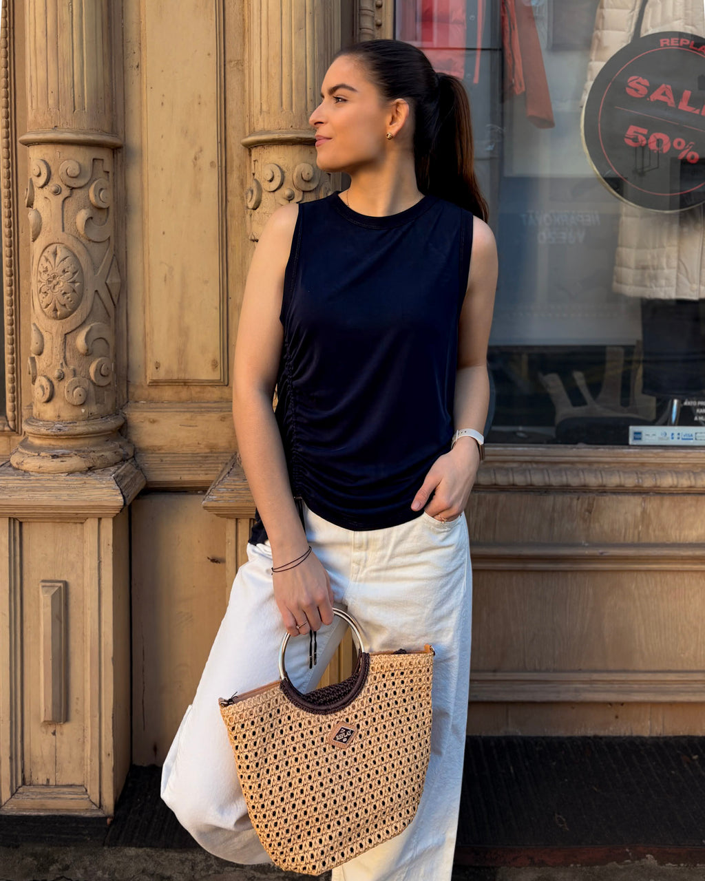 NŐI REPLAY PÓLÓ FELHÚZÓDÓ RÉSZTEL 