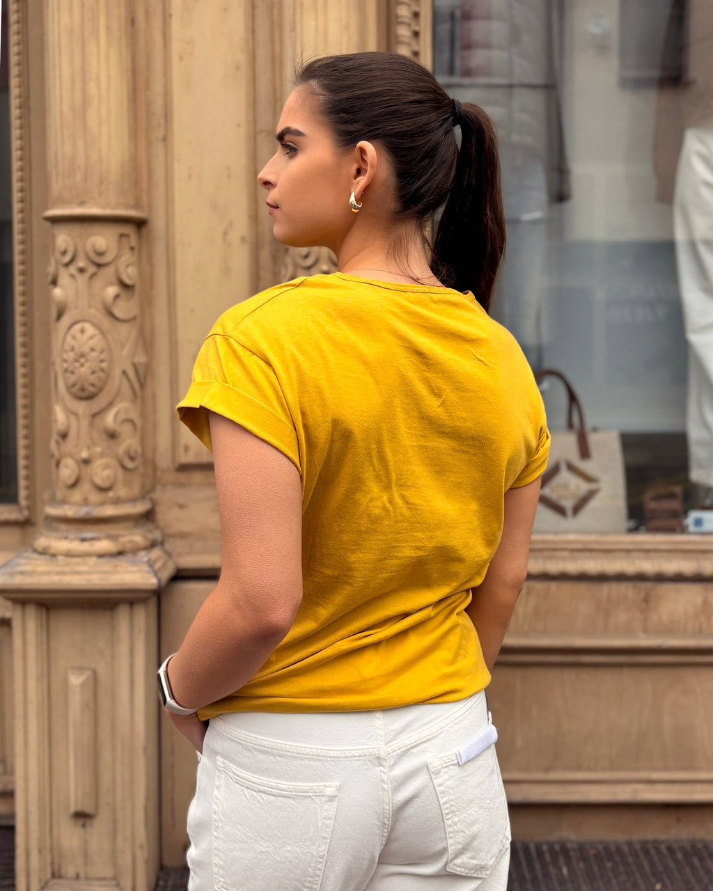 DÁMSKÉ TRIČKO REPLAY S POTISKEM NA HRUDI 