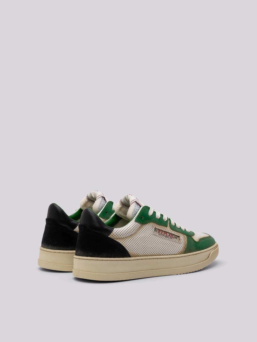 RELOAD MICRO REPLAY SNEAKERS WITH MICROPERFORATIONS