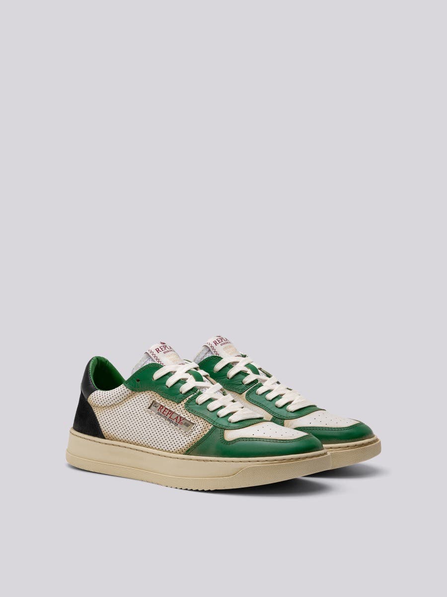 RELOAD MICRO REPLAY SNEAKERS WITH MICROPERFORATIONS