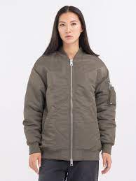 REPLAY DÁMSKÝ BOMBER VOLNÉHO STŘIHU ZE SATÉNOVÉHO POLYAMIDU