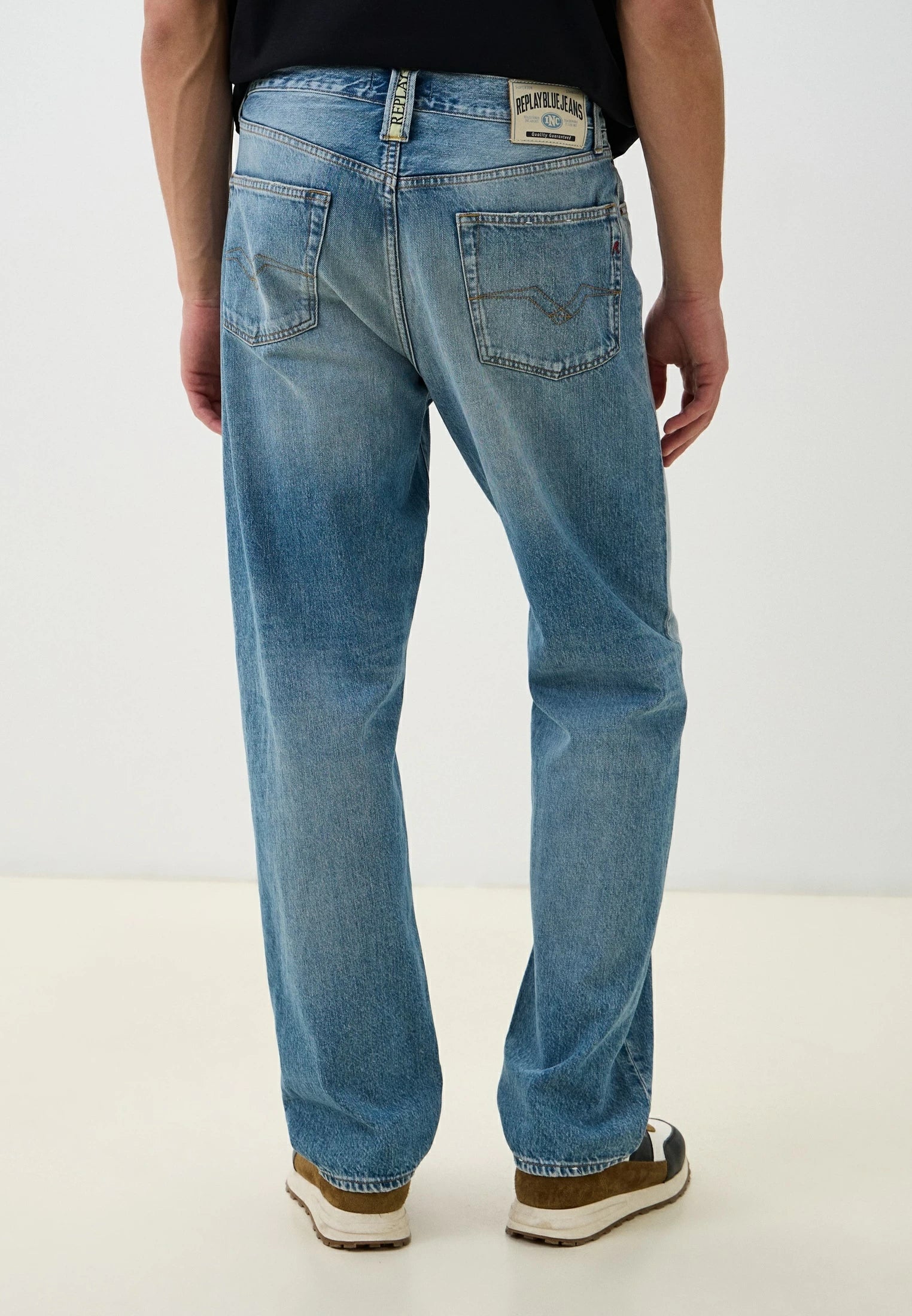 REPLAY PÁNSKÉ DŽÍNY ROVNÉHO STŘIHU M9ZERO1