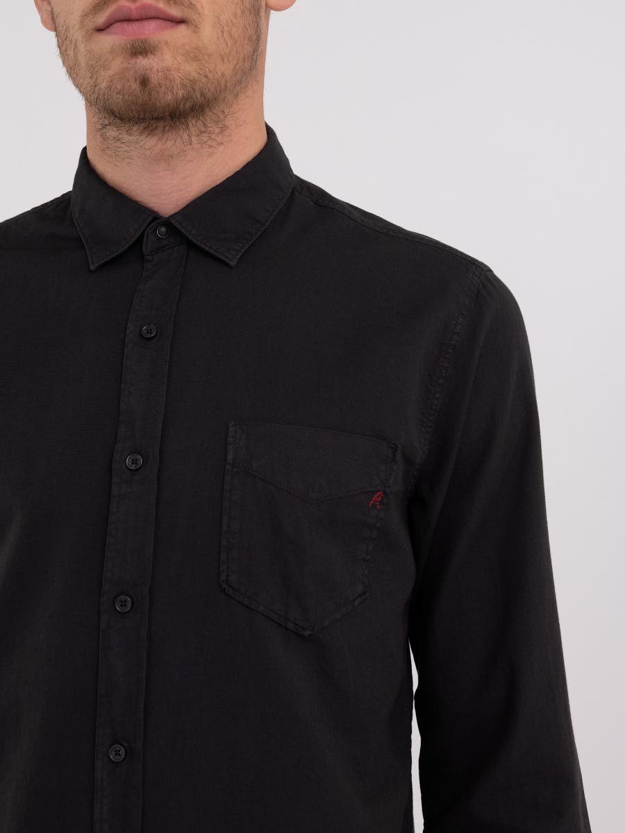 REPLAY FÉRFI CSÍKOS OXFORD PAMUT ING