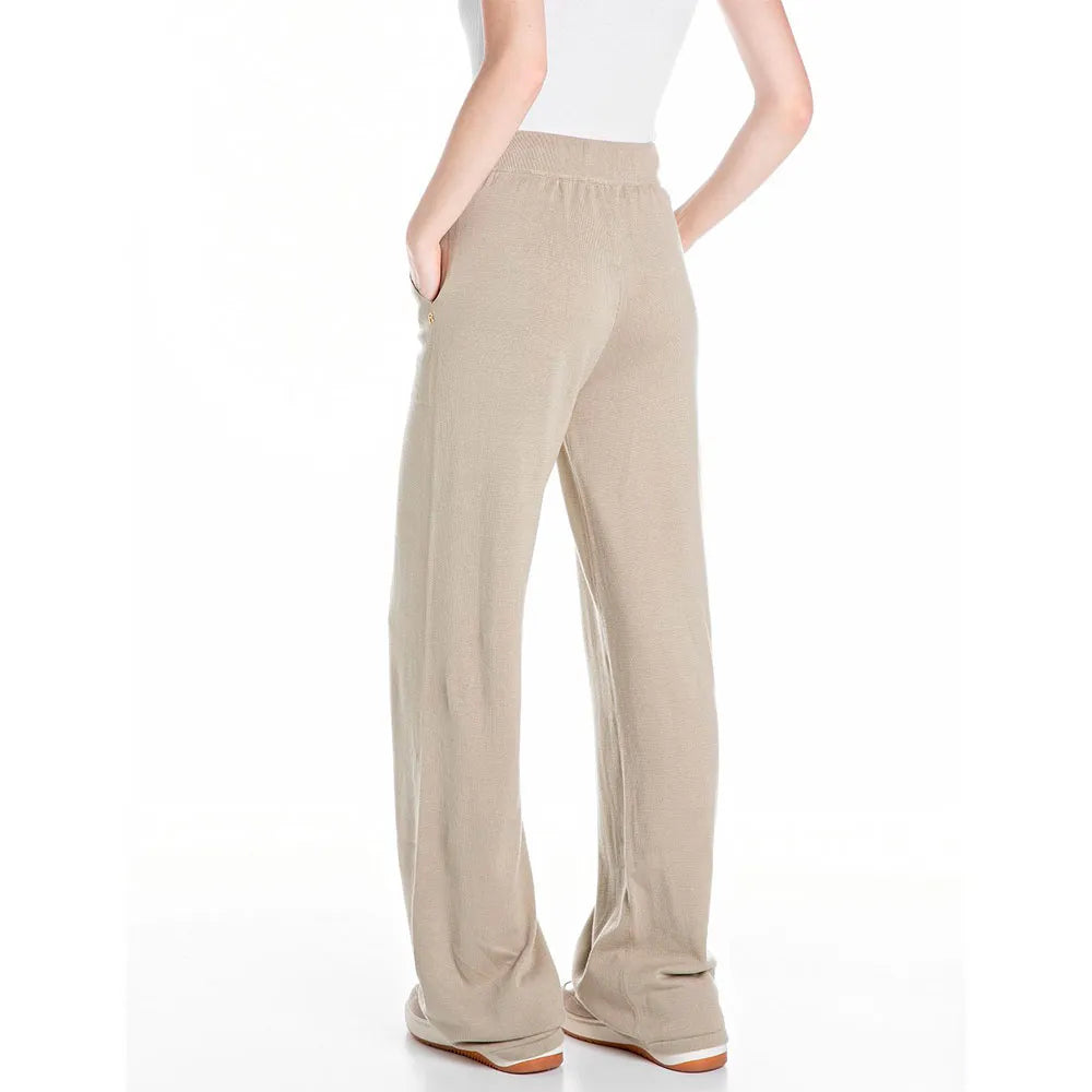 REPLAY WOMEN'S KNITTED PANTS