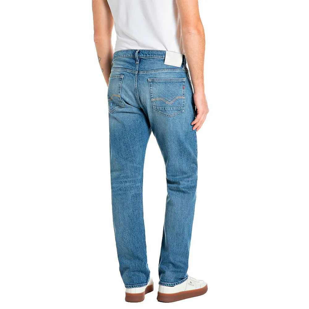 PÁNSKÉ DŽÍNY REPLAY AIDEEN STRAIGHT FIT - M1075.00B.727286