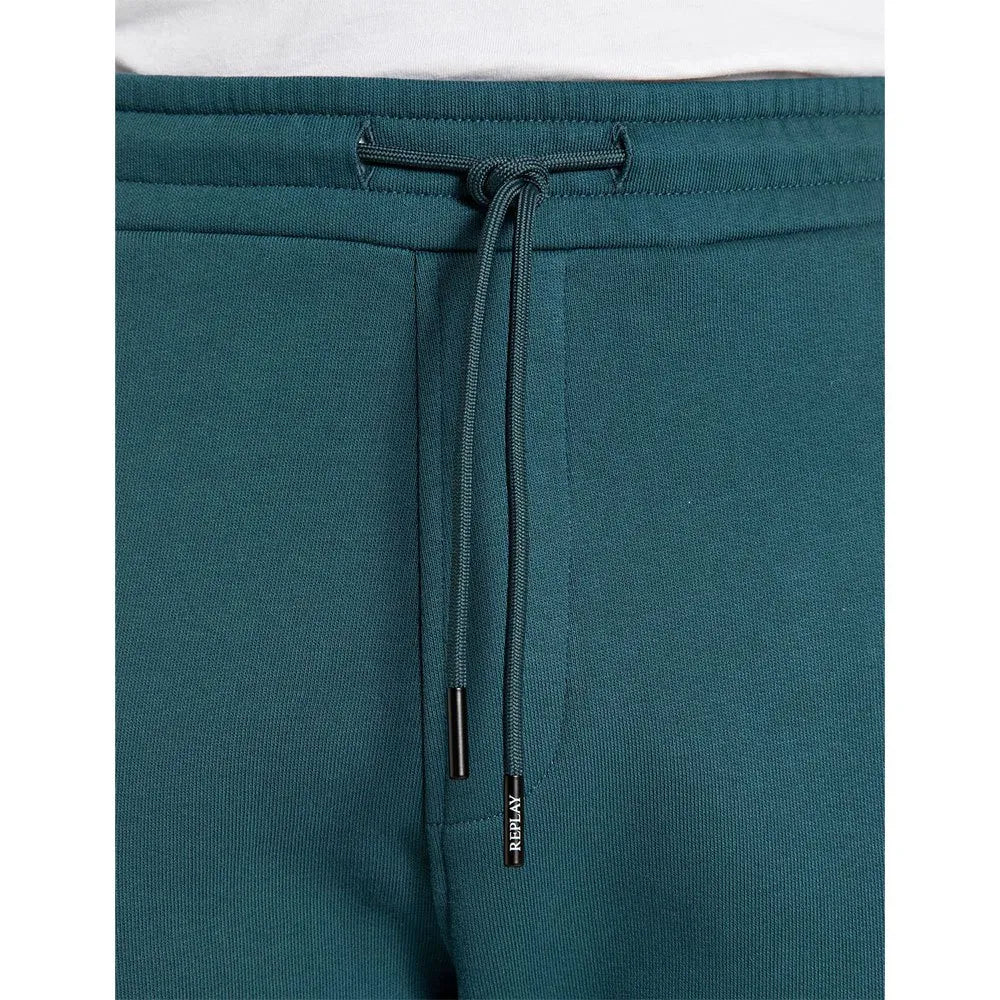 REPLAY PÁNSKÉ KALHOTY BĚŽNÉHO STŘIHU S VYŠITÝM R