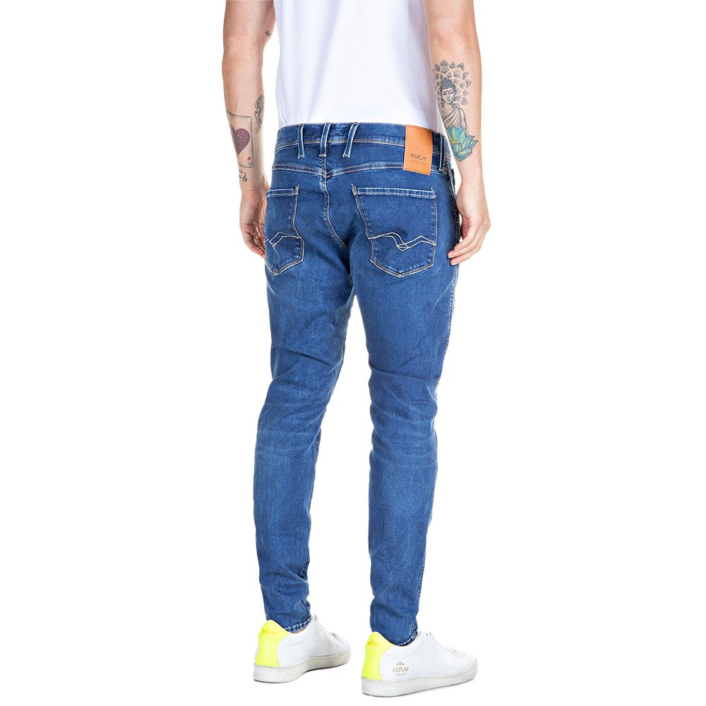 SLIM FIT PÁNSKE BRONNY DŽÍNY - MA934 .000.661XI32