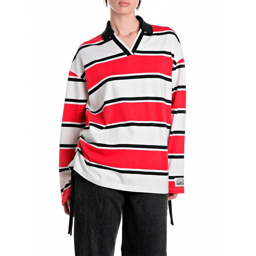 REPLAY WOMEN'S LONG SLEEVE T-SHIRT